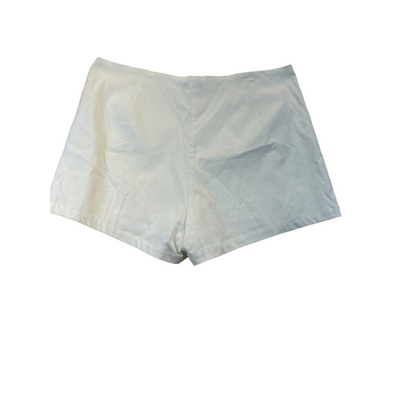 Wild Fable Women's Lined Shorts White Side Zip Flat Front Size XXL NWT - Picture 2 of 12